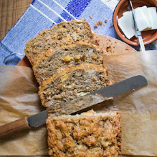 Tropical Banana Bread with Macadamia Nuts, Pineapple, and Coconut