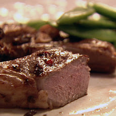 Lamb Cutlets/Rib Chops with Chili and Black Olives