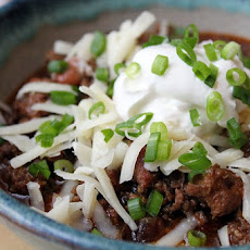 Spicy Lamb and Chorizo Chili