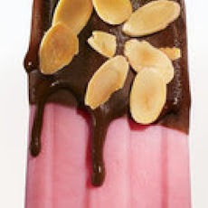 Chocolate-Dipped Strawberry Ice Pop