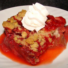 Rhubarb Crisp