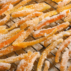 Candied Grapefruit Zest Recipe