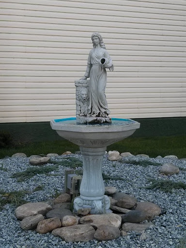 Fountain at Okanagan Place