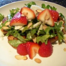 Chicken With Strawberry Salad