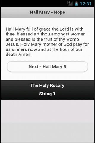 Rosary Break