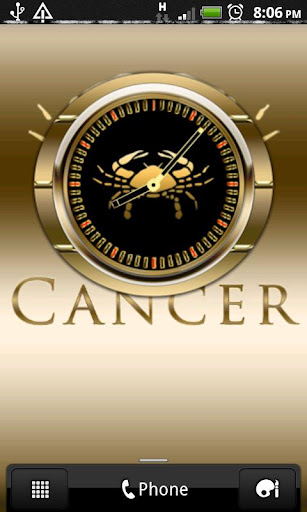 CANCER - Zodiac Clock