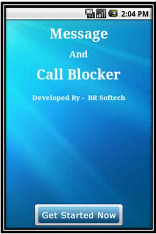 Message and call blocker