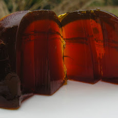 Coffee jelly, with spiced and spiked options