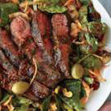 Sliced Steak Salad with Bloody Mary Vinaigrette
