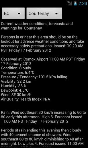 Fast Weather Canada v1