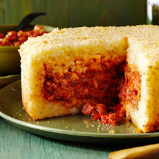 Sausage-and-Rice Timbale