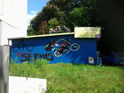 Mural Moto Serwis Gumka