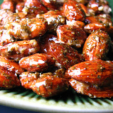 Spicy Glazed Almonds