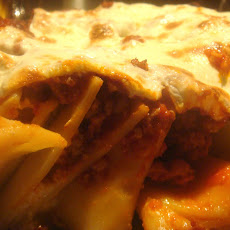 Stand-Up Baked Paccheri with Italian Sausage