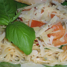 Angel Hair Pasta With Basil & Tomatoes