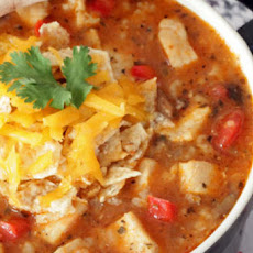 Tex-Mex Chicken and Rice Soup