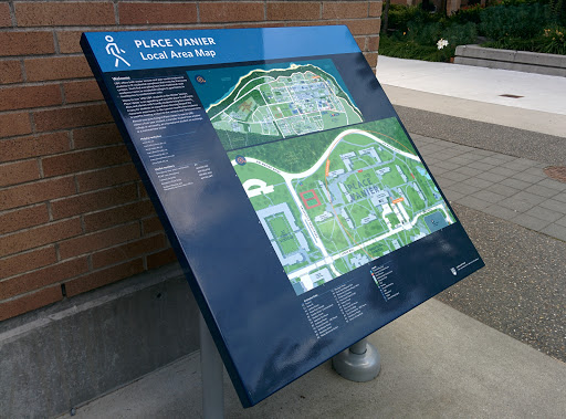 Place Vanier Area Map