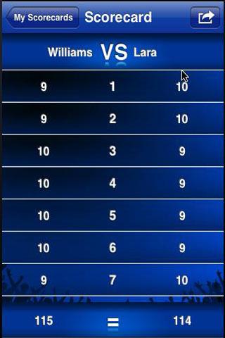 【免費運動App】Boxing Scorecard-APP點子