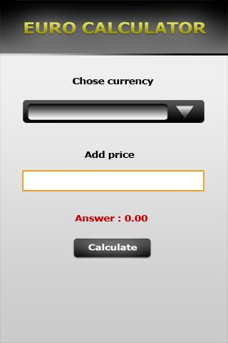 Euro Calculator