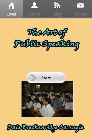 The Art of Public Speaking