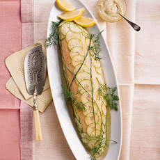 Whole Poached Salmon
