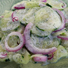 Creamy Cucumber Salad