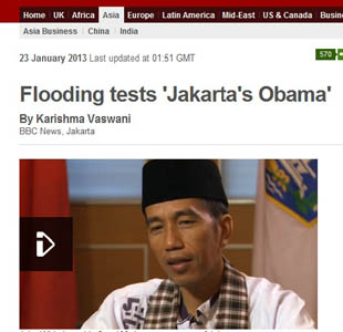 Kata BBC: Jokowi adalah Obama dari Jakarta
