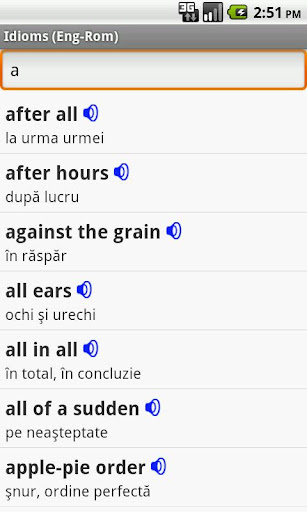 English-Romanian Idioms