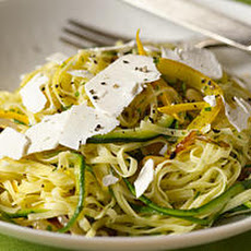 Linguine with Squash Noodles and Pine Nuts Recipe