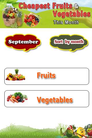 Cheapest Fruits Vegetablesles