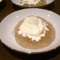 Orange Tapioca Pudding