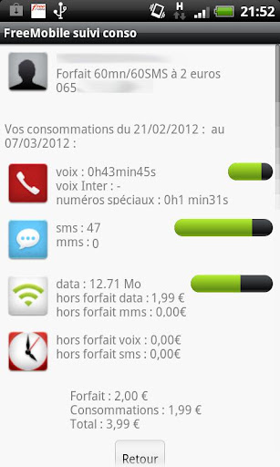 【免費通訊App】FreeMobile Suivi Conso-APP點子