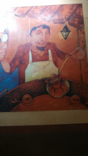 Crab Chef Mural