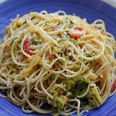 Angel Hair with Zucchini and Tomatoes