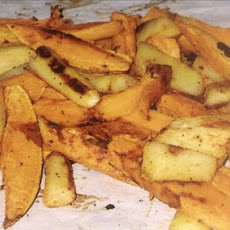 Parsnip & Sweet Potatoes Roasted