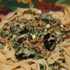Pasta With Pesto and Parmesan