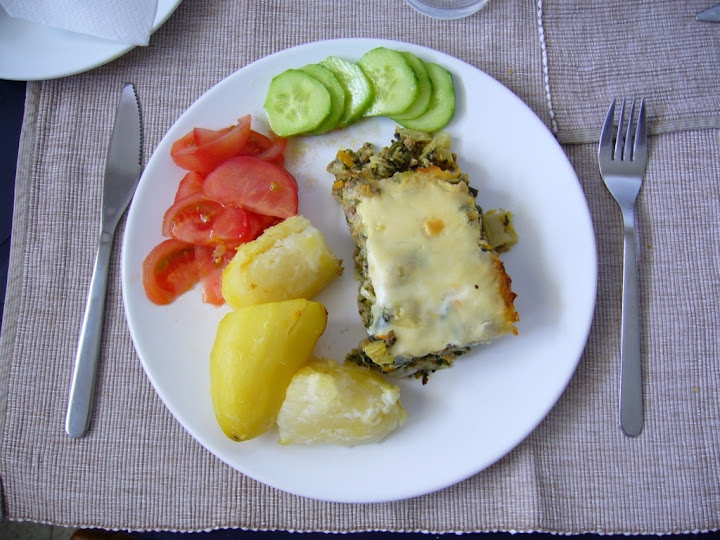 pastel de acelgas