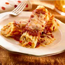 Chicken Enchilada Manicotti