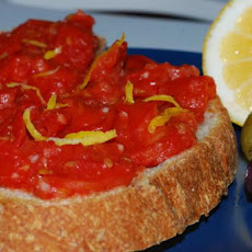 Spanish Tomato and Garlic Bread