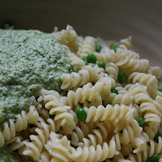 Fusilli with Asparagus-Mint Pesto