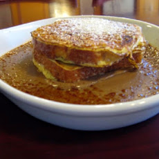 Clauser's Bed & Breakfast Creme Brulee French Toast