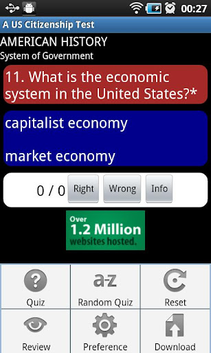 【免費書籍App】A US Citizenship (Civics) Test-APP點子