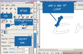 dab color