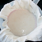 Filtration du lait d'avoine