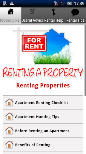 Renting a Property