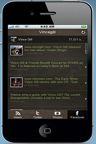 【免費音樂App】Vince Gill Official Mobile App-APP點子