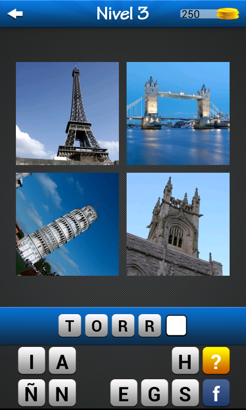 Android application Guess the word ~ 4 pics 1 word screenshort