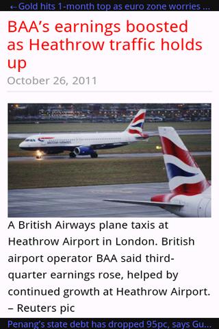 malaysia-news-online for android screenshot