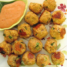 Baked salmon Balls