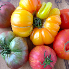 Heirloom Tomato and Summer Peach Salad